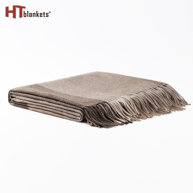 Plaid Tassel Blanket Knitted Cashmere Sofa Blanket Office Nap Blanket Leisure Air Conditioning Small Blanket