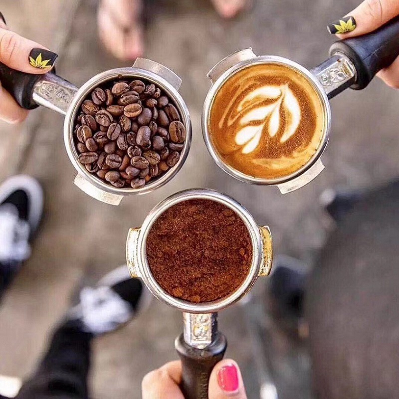 焦糖意式拼配咖啡豆 特浓精品黑咖啡粉醇香浓缩拼配可现磨咖啡粉