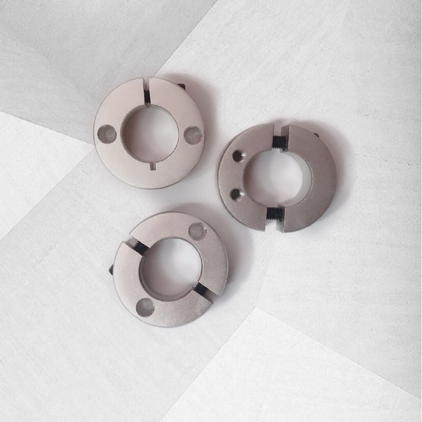 分离型固定环两个固定孔光轴固定夹紧环夹轴器轴套轴承限位环轴环