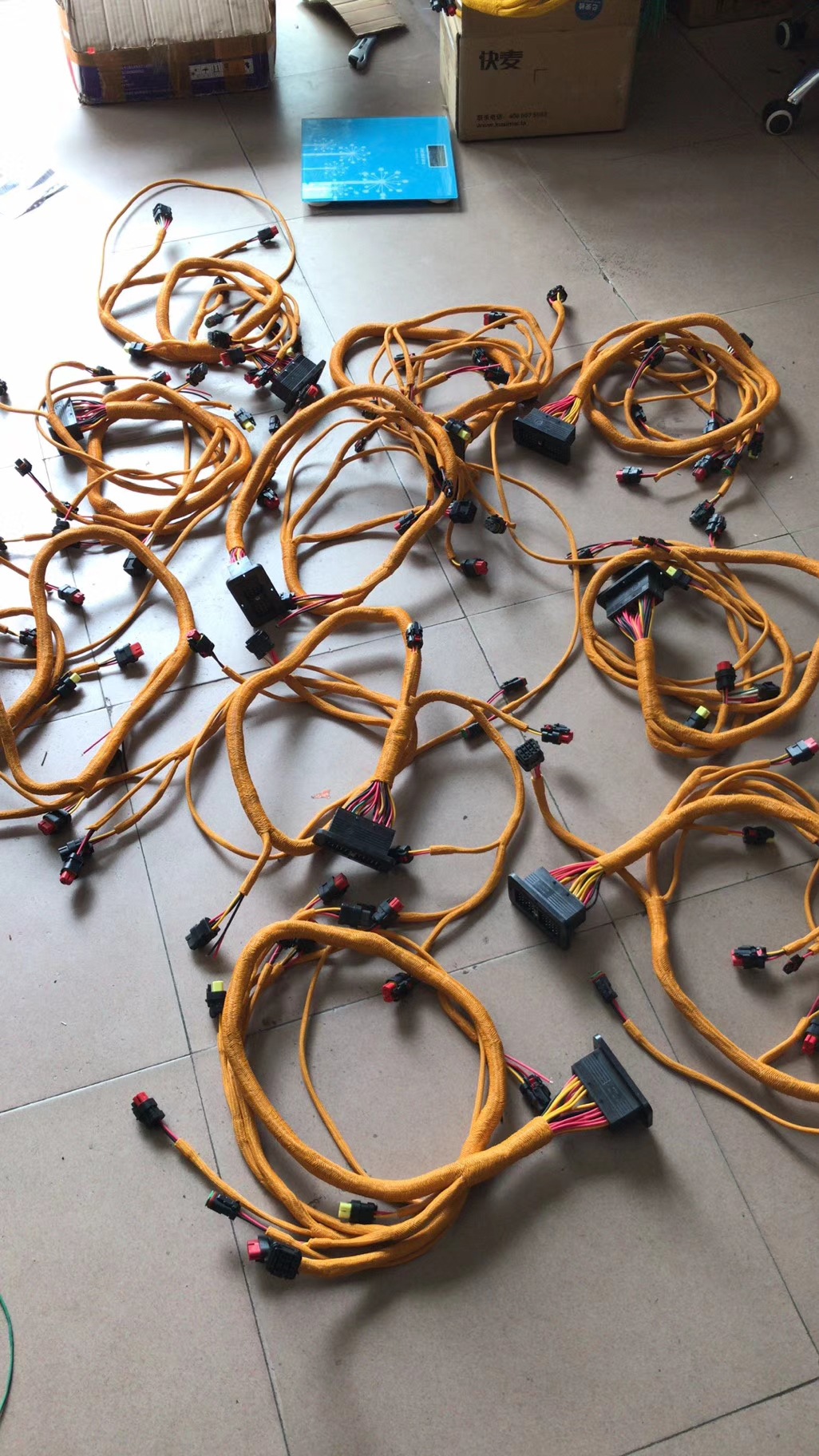 现货供应山重建机88 78 933挖掘机发动机线束 内外线束全车线束