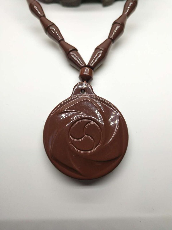 韩国进口旋风坠项链托玛琳项链锗石项链