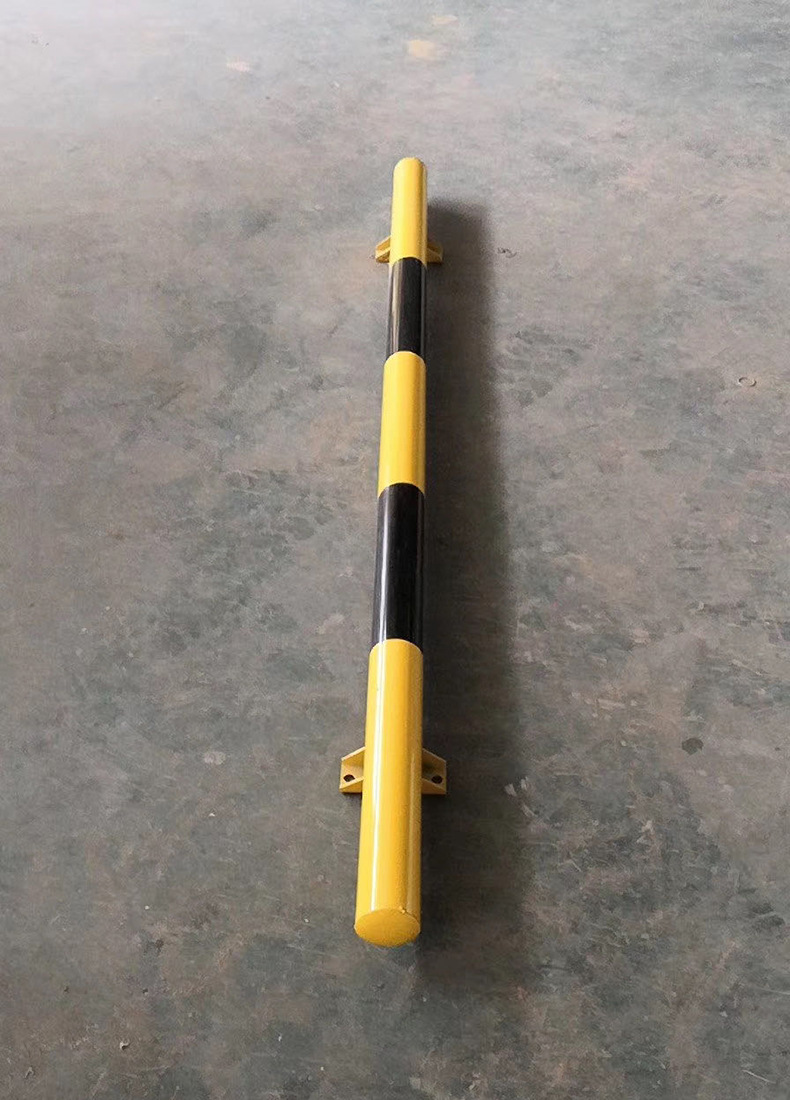 定制u型钢管挡车器停车场挡车柱汽车挡车器钢管定位器挡车杆