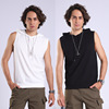 男装 2020春夏季新款韩版外贸大码坎肩连帽无袖休闲运动背心男士|ms 男装 2020春夏季新款韩版外贸大码坎肩连帽无袖休闲运动背心男士|ms