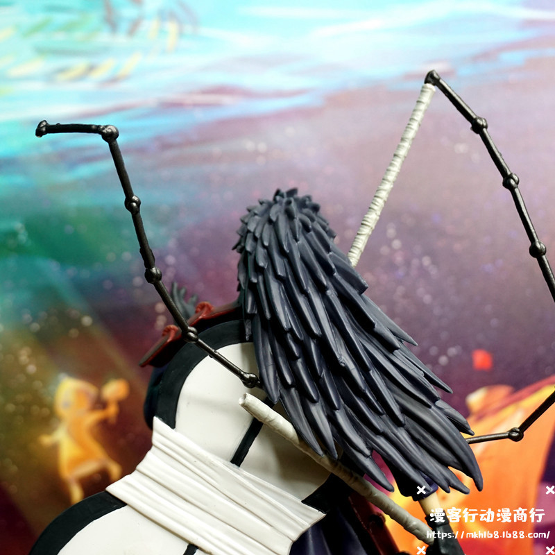 火影忍者 gk幕后mh 六道 优质版宇智波斑 秽土转生 团扇 手办摆件