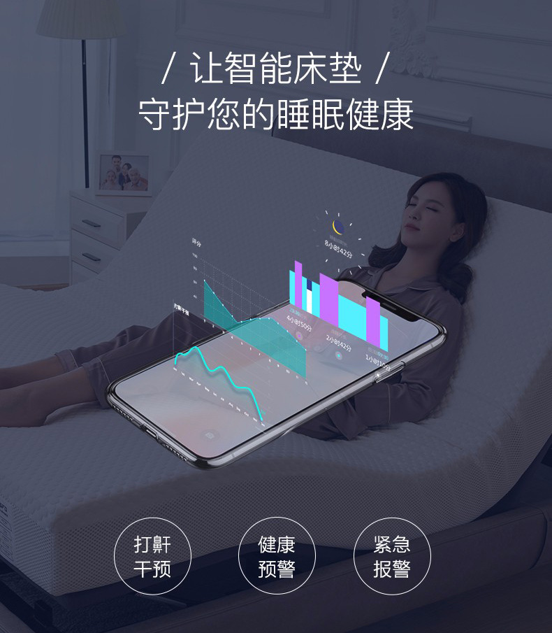 智能床垫解决方案开发方案手机app实时监控