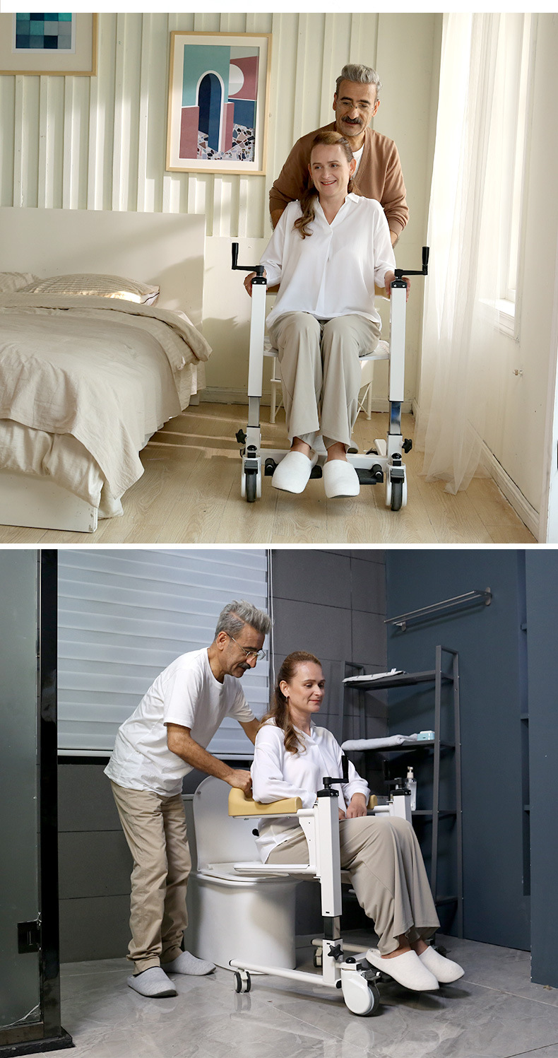 希维尔老人移位机残疾人孕妇护理升降多功能洗澡坐便家用移位器