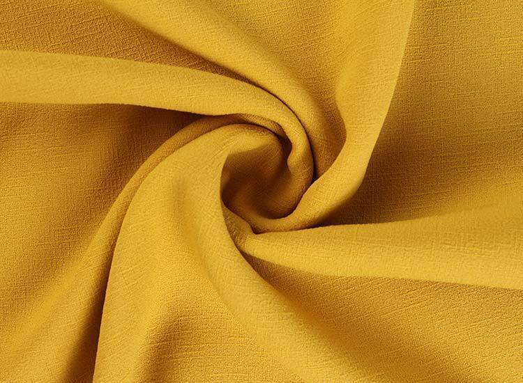 弹力竹节雪纺面料女装涤纶衬衫连衣裙流行服装布料汉服时装面料