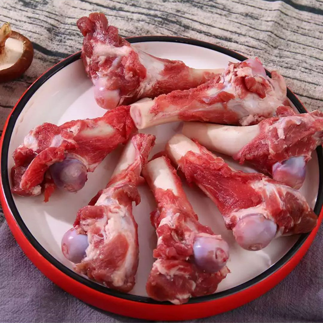 内蒙古特产厂家直供新鲜冷冻羊棒骨熬汤食材羊骨羊筒骨羊肉1公斤