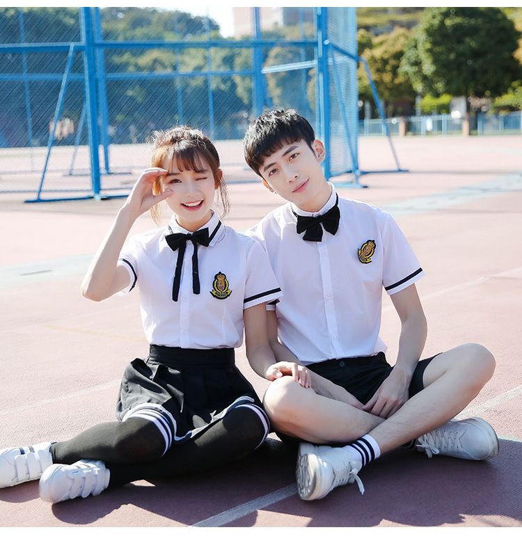 学院风班服英伦套装大学生初中小学生六年级高中毕业季拍照女服装