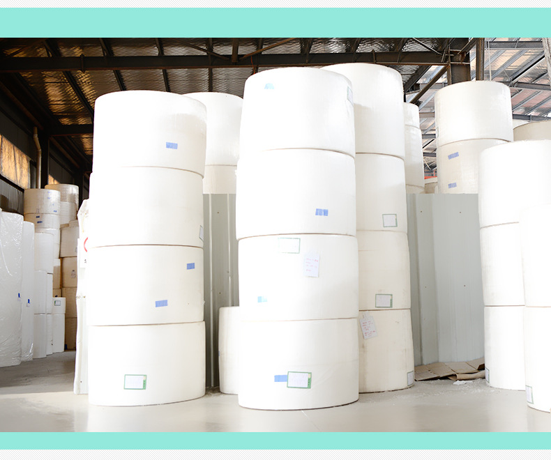 厂家直供原生浆半成品卫生纸抽纸卷纸原材料大轴纸原纸现货批发