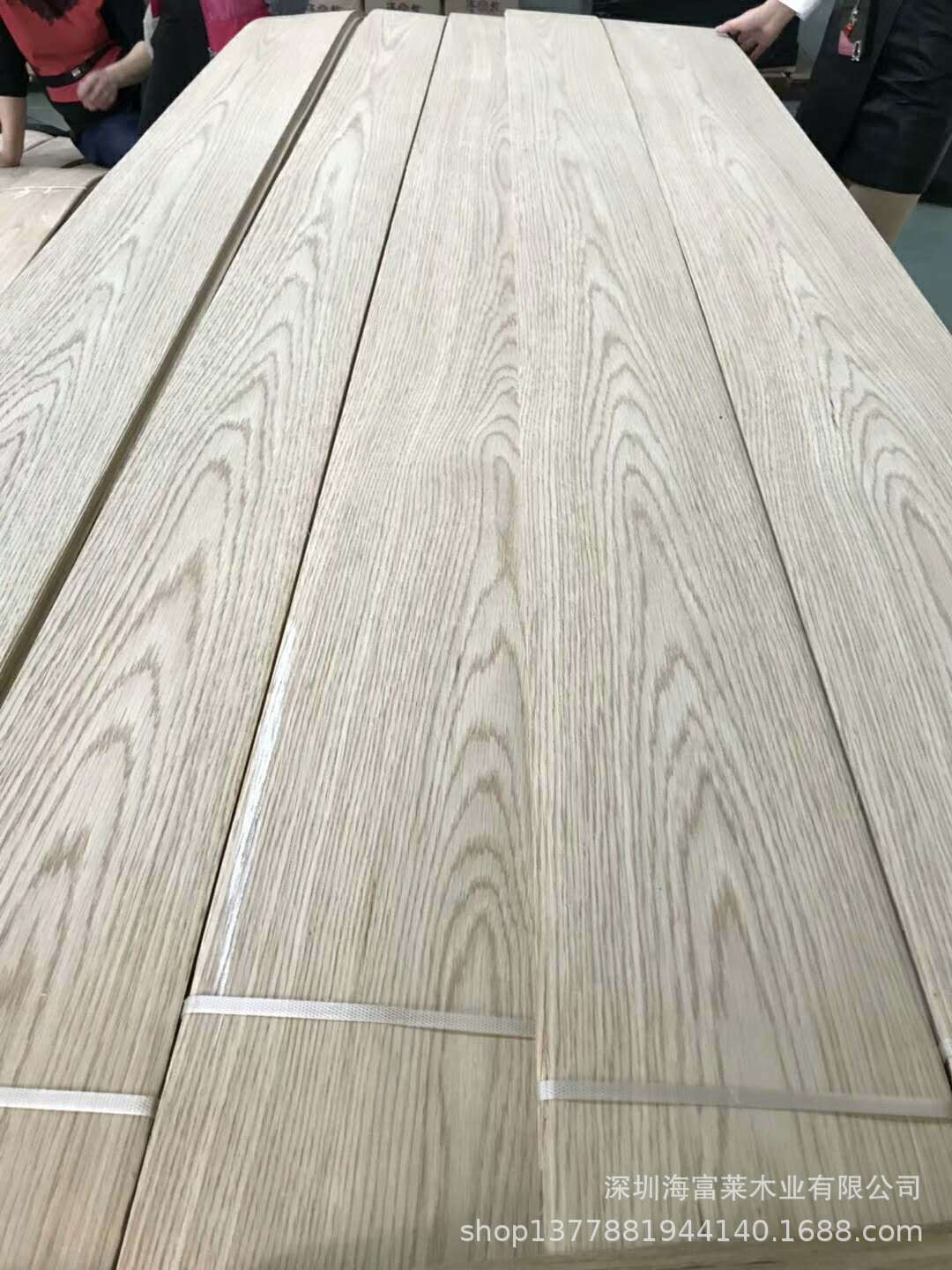 洗白橡木直纹 水洗白橡 美国白橡山纹 白橡木花纹 科技木白橡木皮
