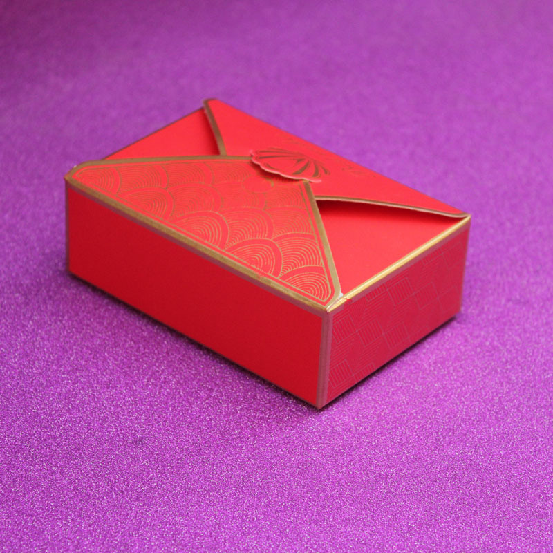 长方形结婚喜糖糖盒子中式糖果纸盒满月喜糖袋欧式结婚