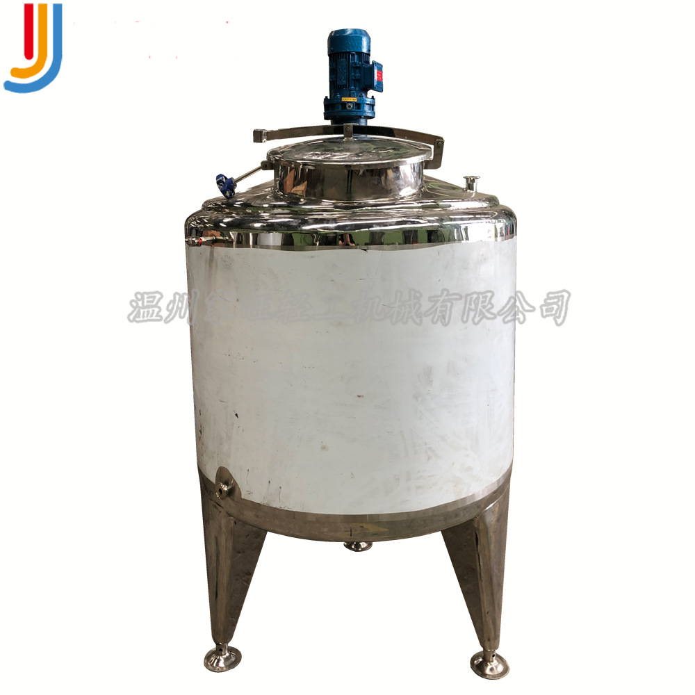 厂家直销食品级液体不锈钢搅拌罐立式加热保温混合配料搅拌罐定做