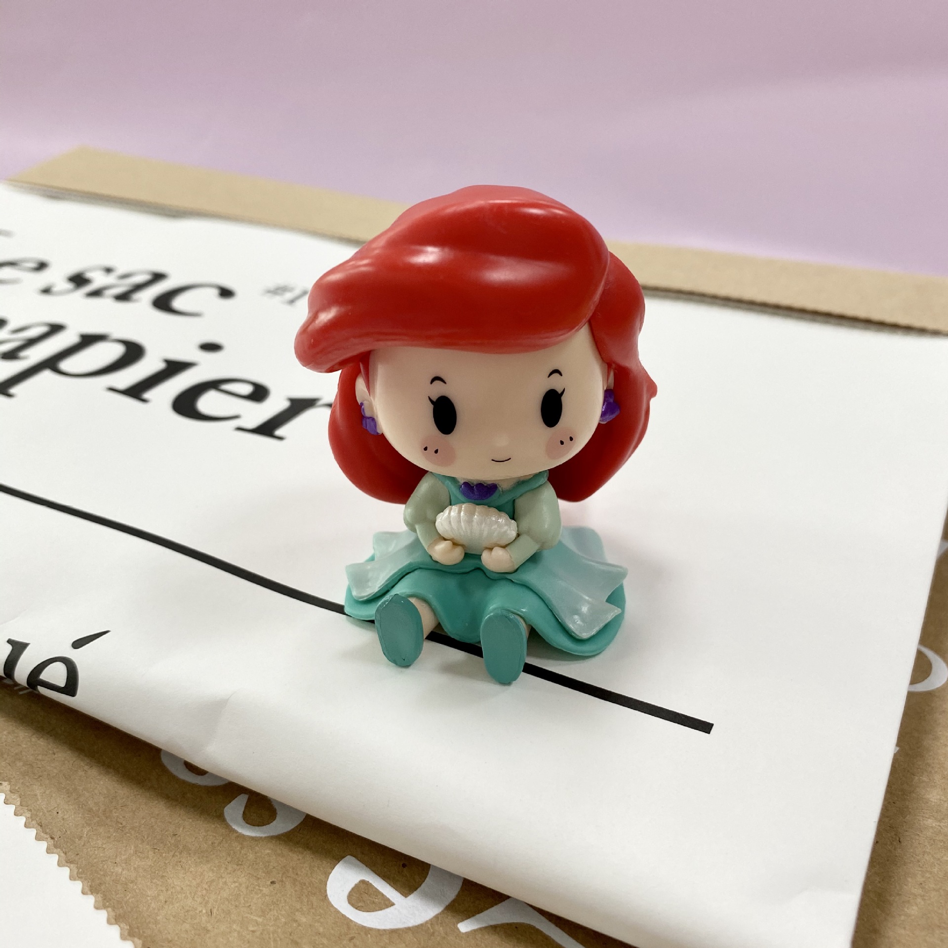 卡通q版公主6款 坐姿系列白雪贝儿 公仔摆件 手工diy奶油胶配件