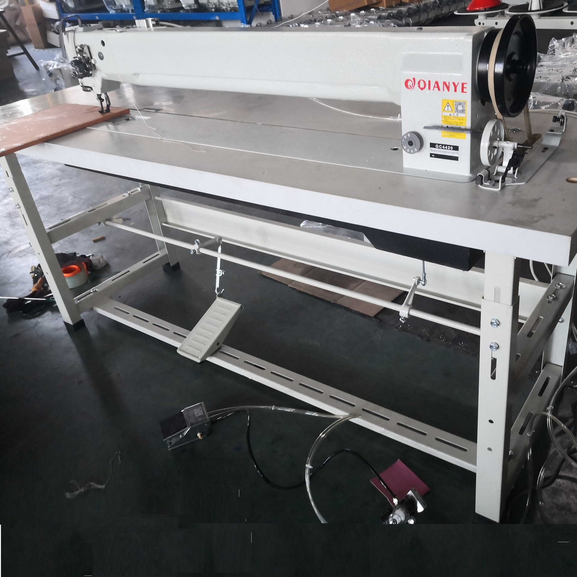 长臂帐篷缝纫机 单双针三同步凉席草席拼接机 空间1米du车直销