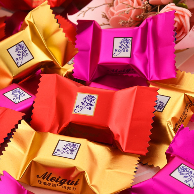 长条方块巧克力(纯黑)结婚喜糖散糖网红零食糖果多包装批发