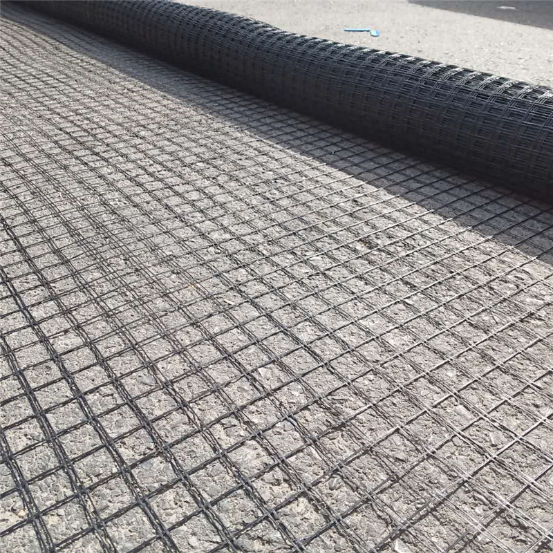 厂家现货塑料拼接矿用阻燃网格钢塑格栅钢塑复合土工格栅网拉伸