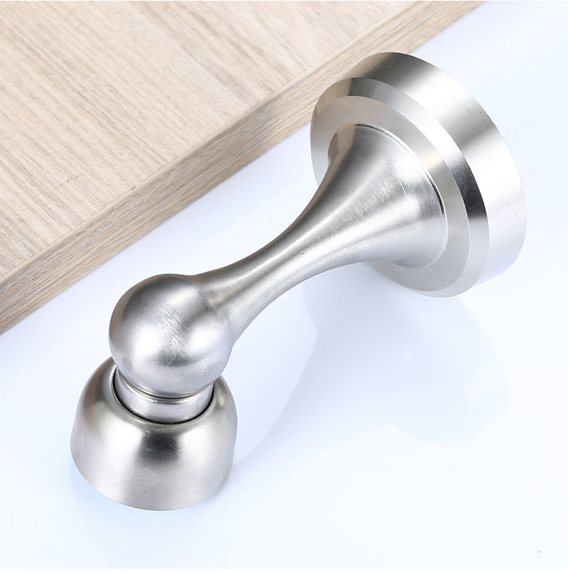 厂家直销不锈钢门碰门顶五金门窗门吸加厚底座防撞静音卧室墙吸