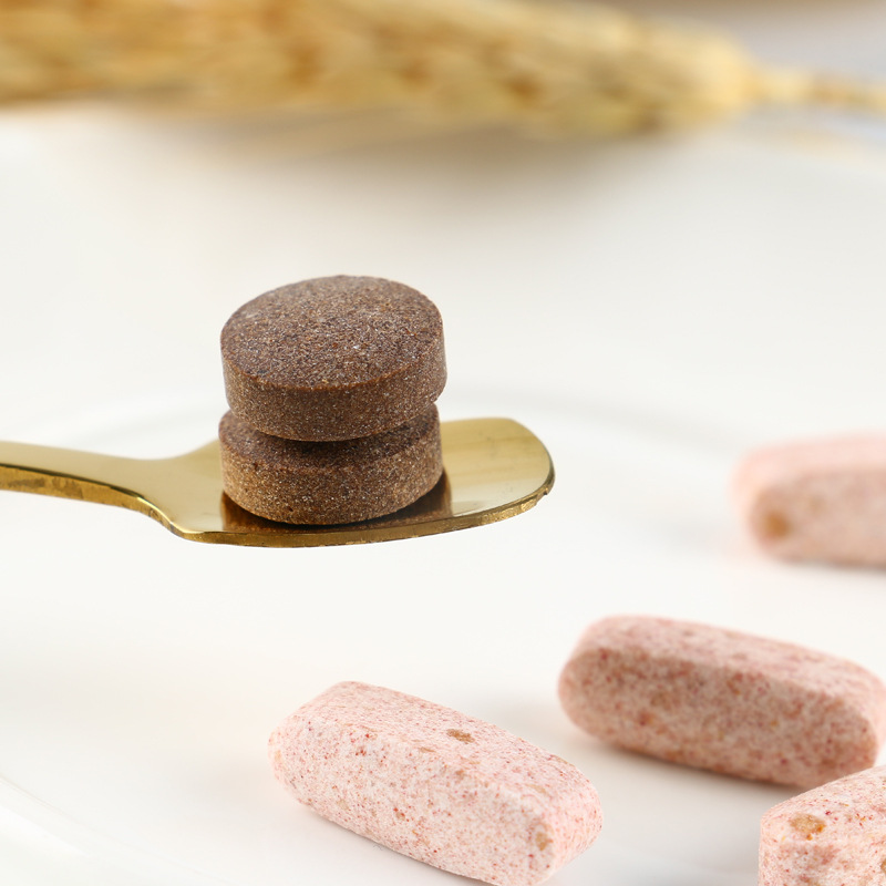 酵素片 排刺梨油丸oem贴牌代加工植物肽果蔬压片糖果蔬纤维咀嚼片