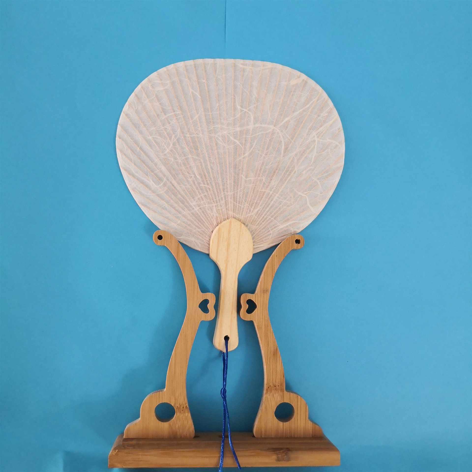 团扇空白小号云龙纸椭圆形扇  diy书法图片儿童涂鸦可双面手绘