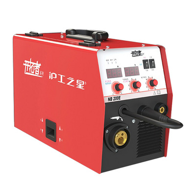 沪工nb200e二氧化碳气体保护焊机一体机小型二保焊机220v家用无气