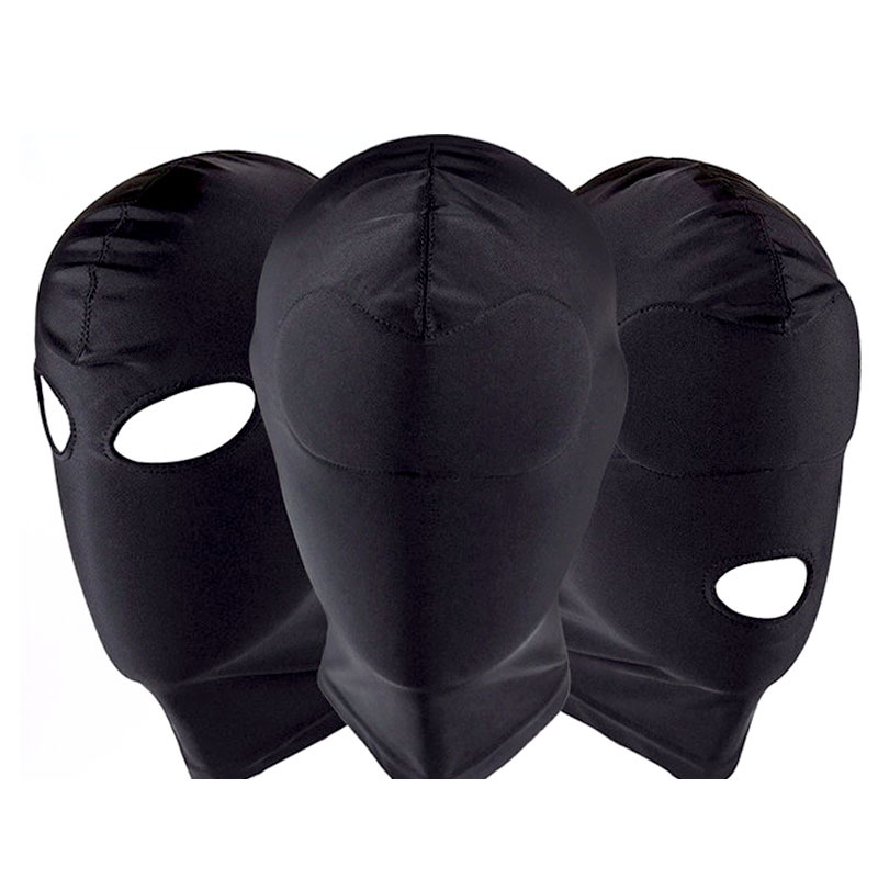 热款头套成人情趣弹力布蒙面套头 全包头套女性成人用品厂家