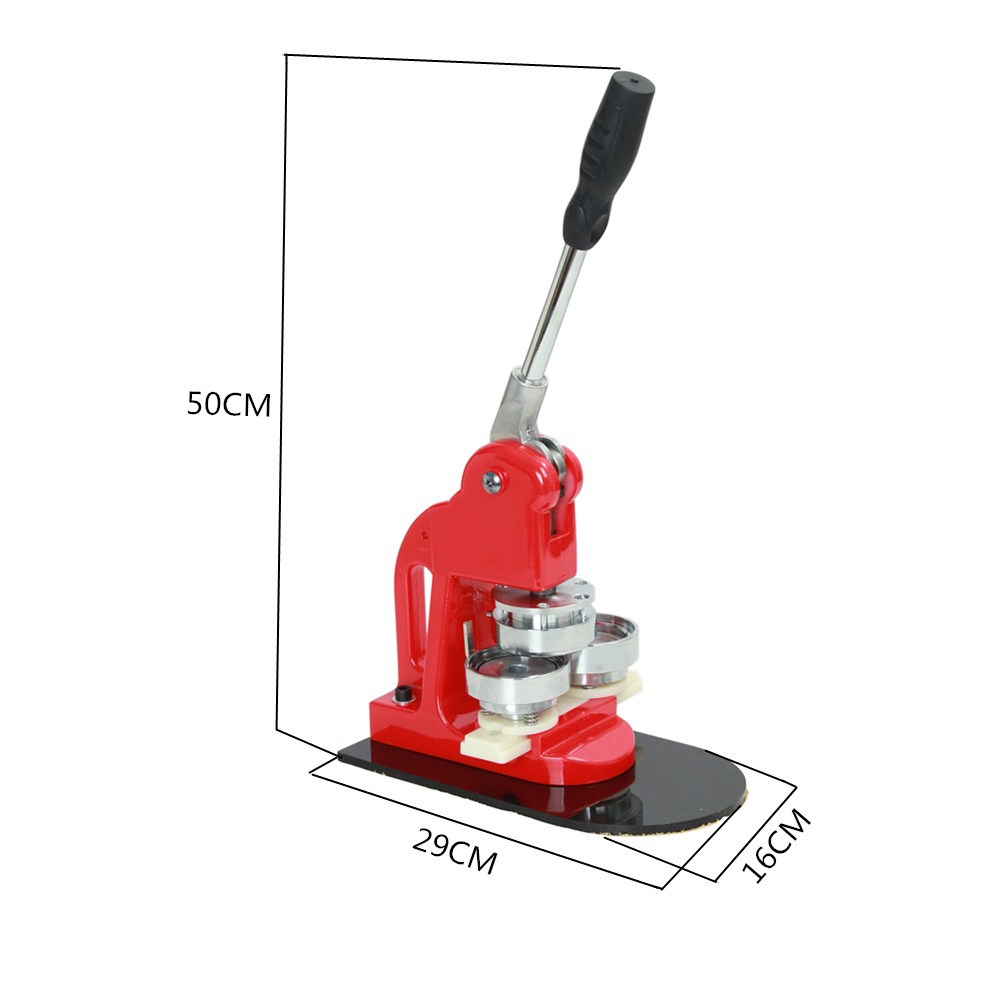胸章机徽章机徽章定制手动压卡机切纸机多尺寸套餐diy全套设备500