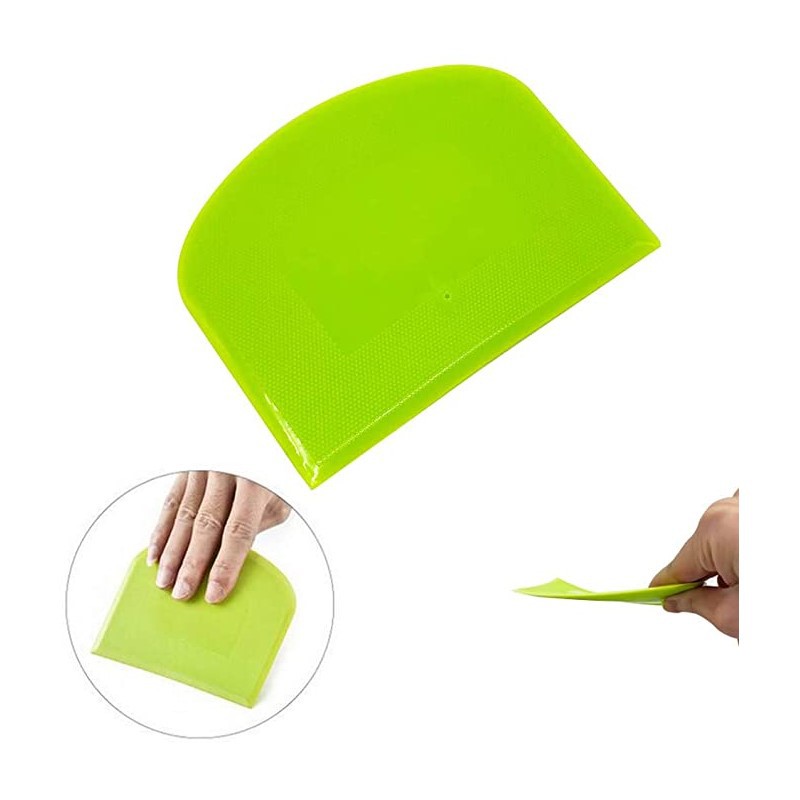 新款烘焙工具pp塑料刮板 蛋糕奶油软质刮板 面团切烘焙用具软刮板