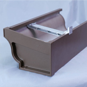 铝合金成品檐沟方形阳光房沿沟落水系统批发别墅天沟雨水槽雨水管