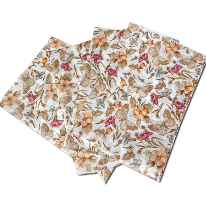 印刷logo棉纸 批发包装纸定制 棉纸印刷 包装薄棉纸印刷logo