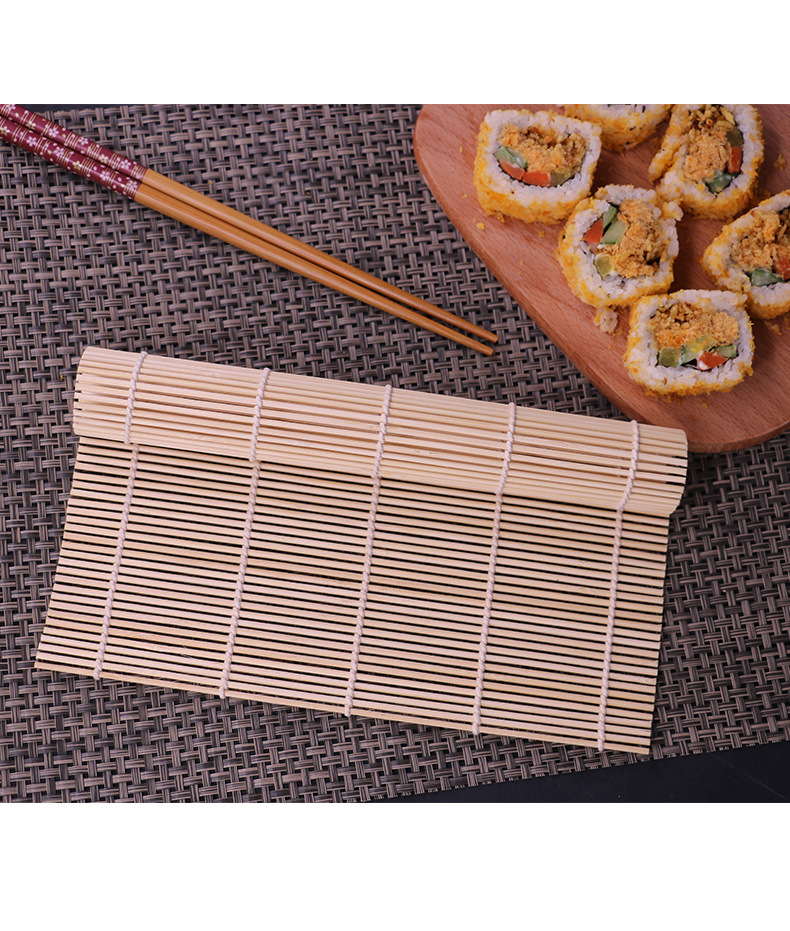 竹寿司卷帘做寿司工具寿司竹帘寿司卷不粘家用防霉紫菜包饭寿司卷