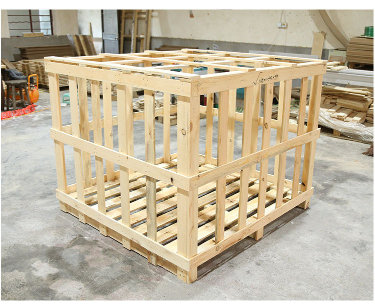 厂家直销定制高承重不变形坚固可拆卸花格木架箱物流17706729777