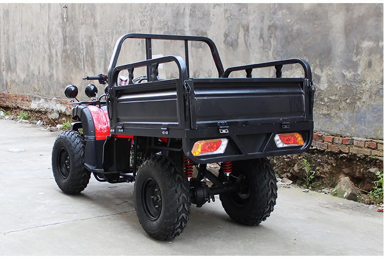 atv大公牛沙滩车带抖农夫车改装版四轮消防车150cc-250cc载重王