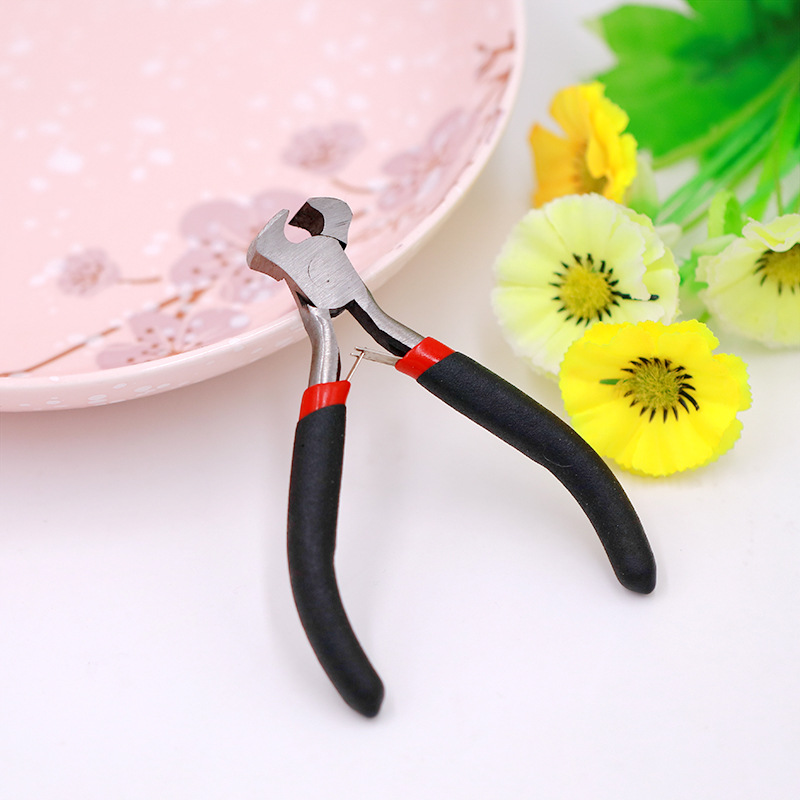 手工尖嘴钳子多功能打孔钳工具批发斜口钳迷你尖嘴钳diy大力剪刀