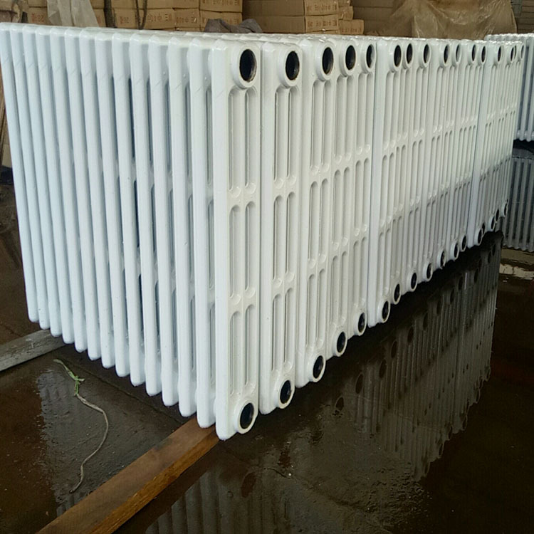 落地式水暖三柱铸铁散热器椭三柱745铸铁暖气片