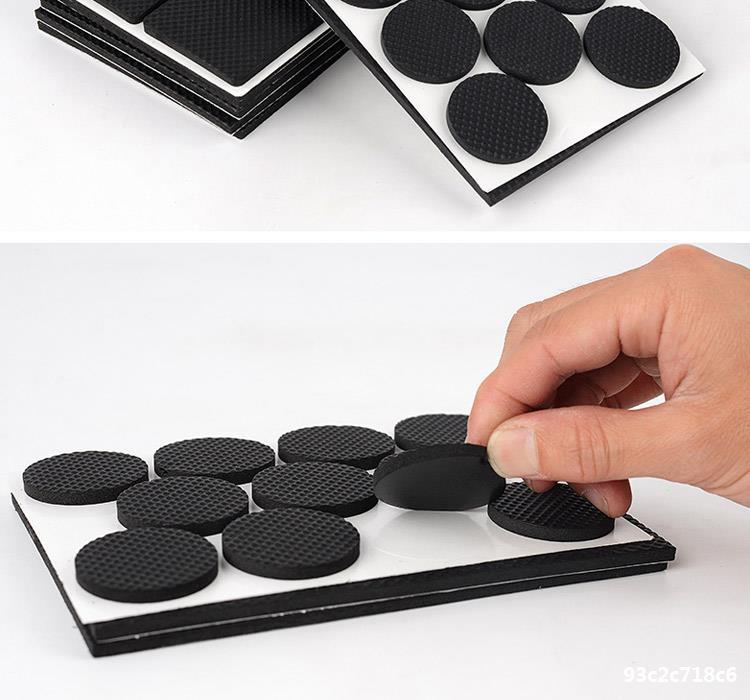 橡胶桌椅脚垫加厚凳子脚垫保护套减震静音防滑桌子椅子家具保护垫