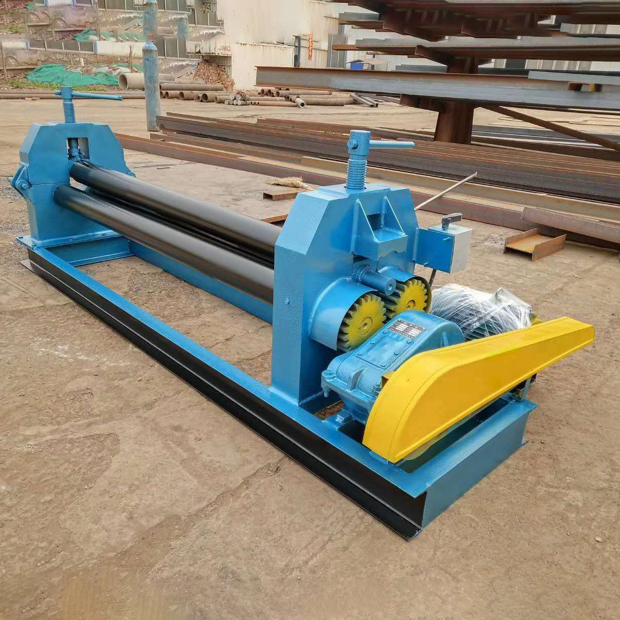 卷板机小型电动三辊卷板机 三辊卷板机卷圆机 全自动机械卷板机