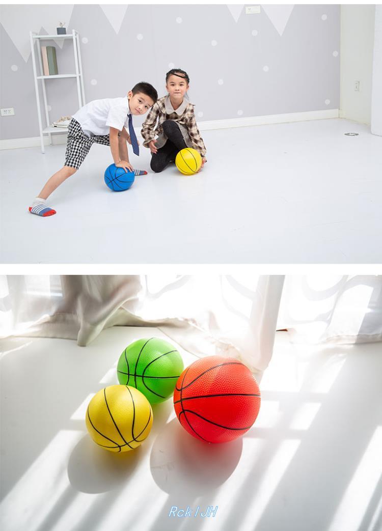 幼儿园皮球拍拍球儿童专用篮球手抓加厚软小足球弹力室内婴儿玩具