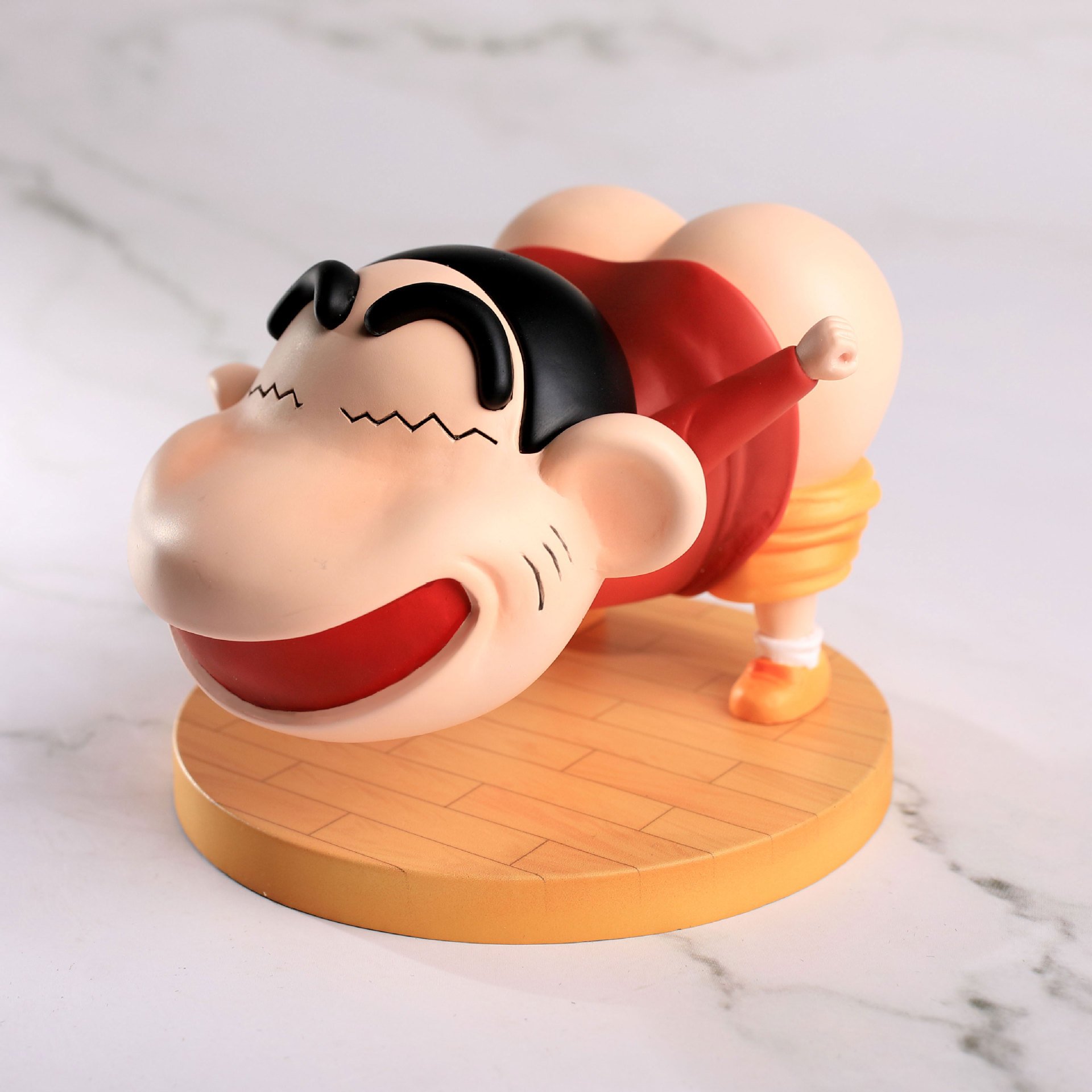 q版 毁童年原创系列公仔 樱木花道 流川枫 小新 胖虎手办公仔摆件