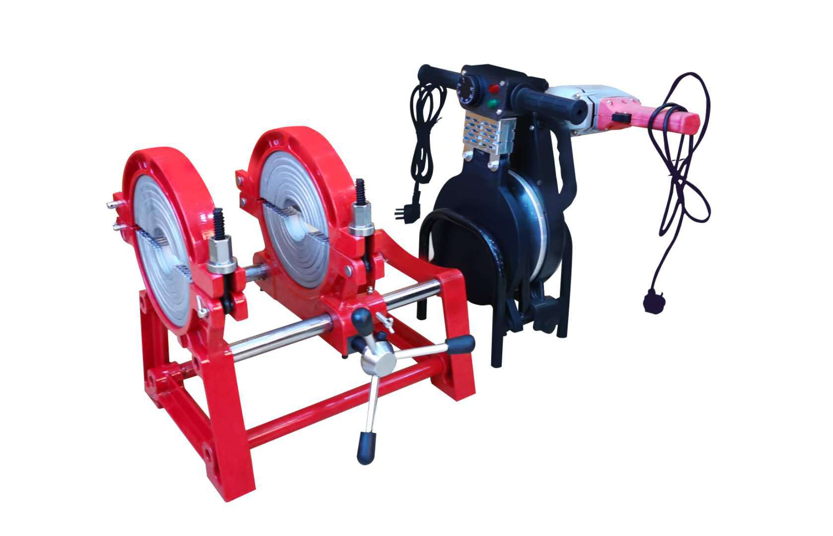 林菲63-160/200/250手动手摇pe热熔机对焊机管热熔器焊接机对接机