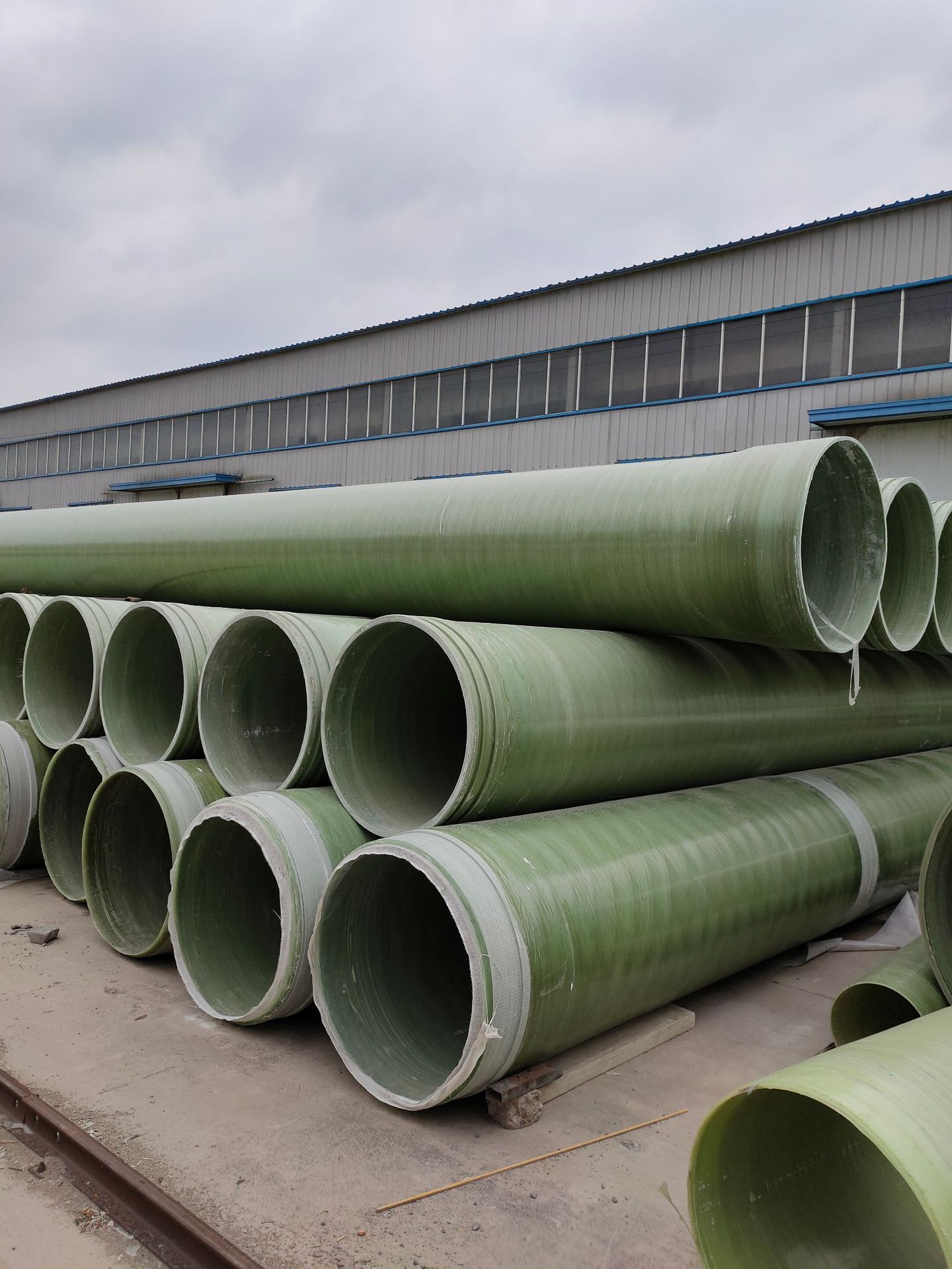 玻璃钢工艺通风管玻璃钢缠绕管道大口径化工管道玻璃钢电缆 管道-枣强