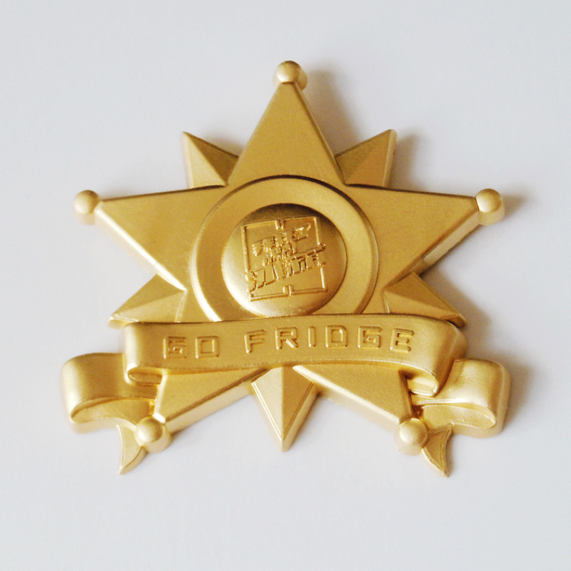 厂家定做金属胸章胸徽订做公司活动年会纪念勋章logo司徽胸针订做