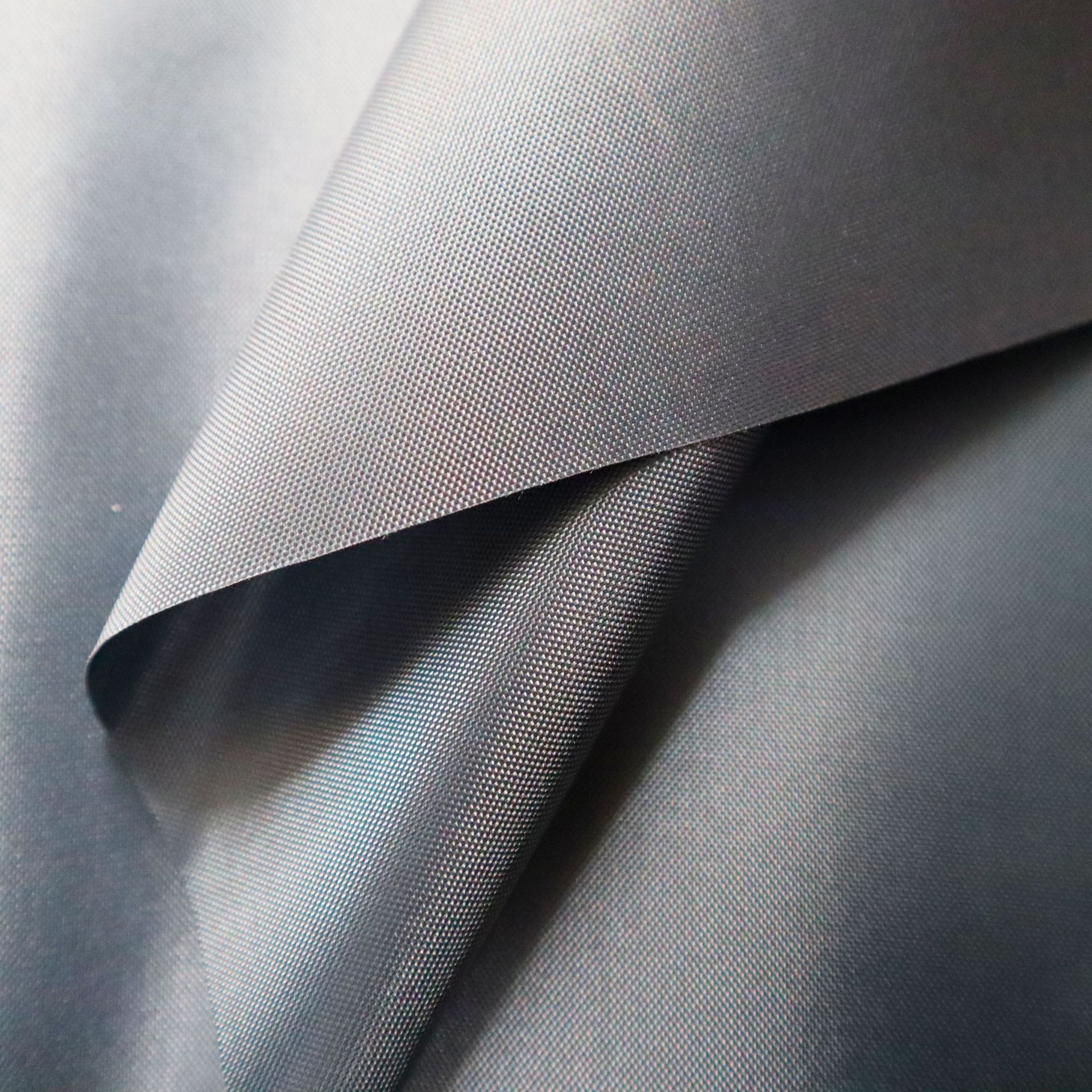 210d 15*23芷青色牛津布 防水pu阻燃1000 出日本阻燃帐篷面料