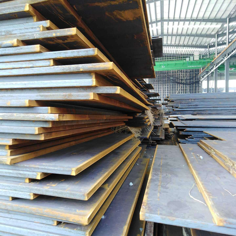 茂名现货批发铁板普中板 锰板q355b中厚钢板切割耐候普通热轧钢板