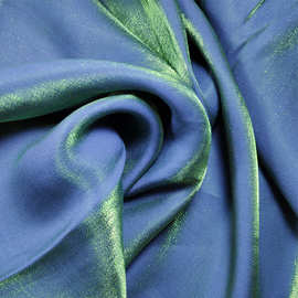 琉璃丝缎渐变人鱼姬布料金光棉绸缎汉服布料光亮丝滑垂感礼服面料
