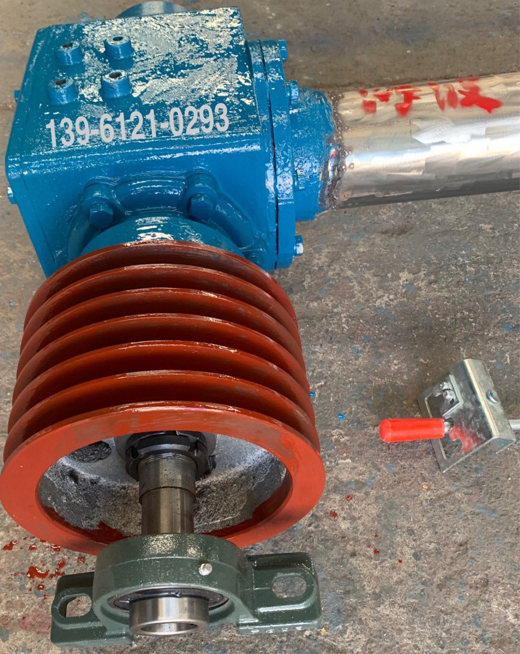 不锈钢海燕100马力挂机舷外机渔船推进器柴油挂浆机 120匹挂桨机