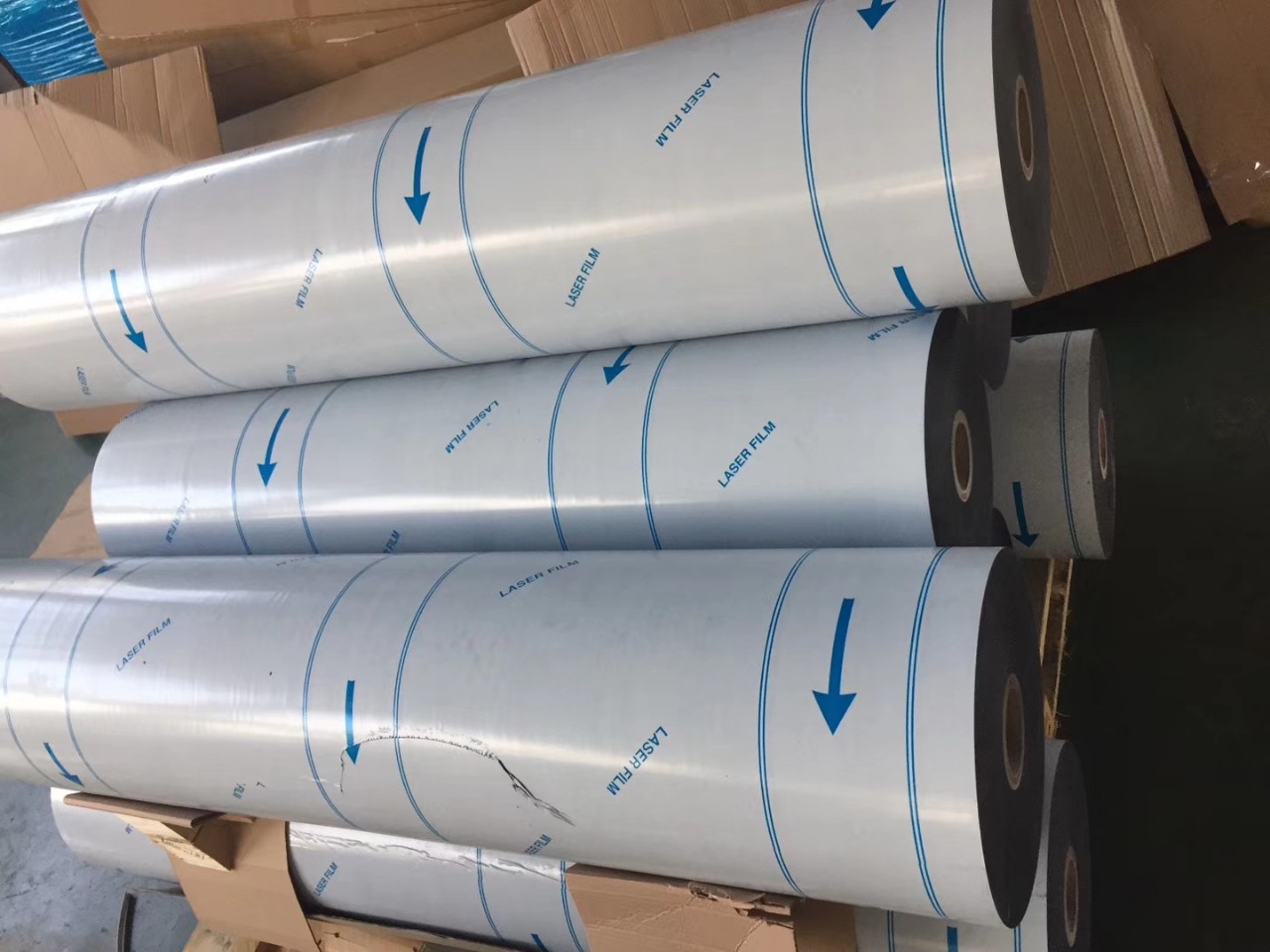 进口激光膜不锈钢板激光切割膜