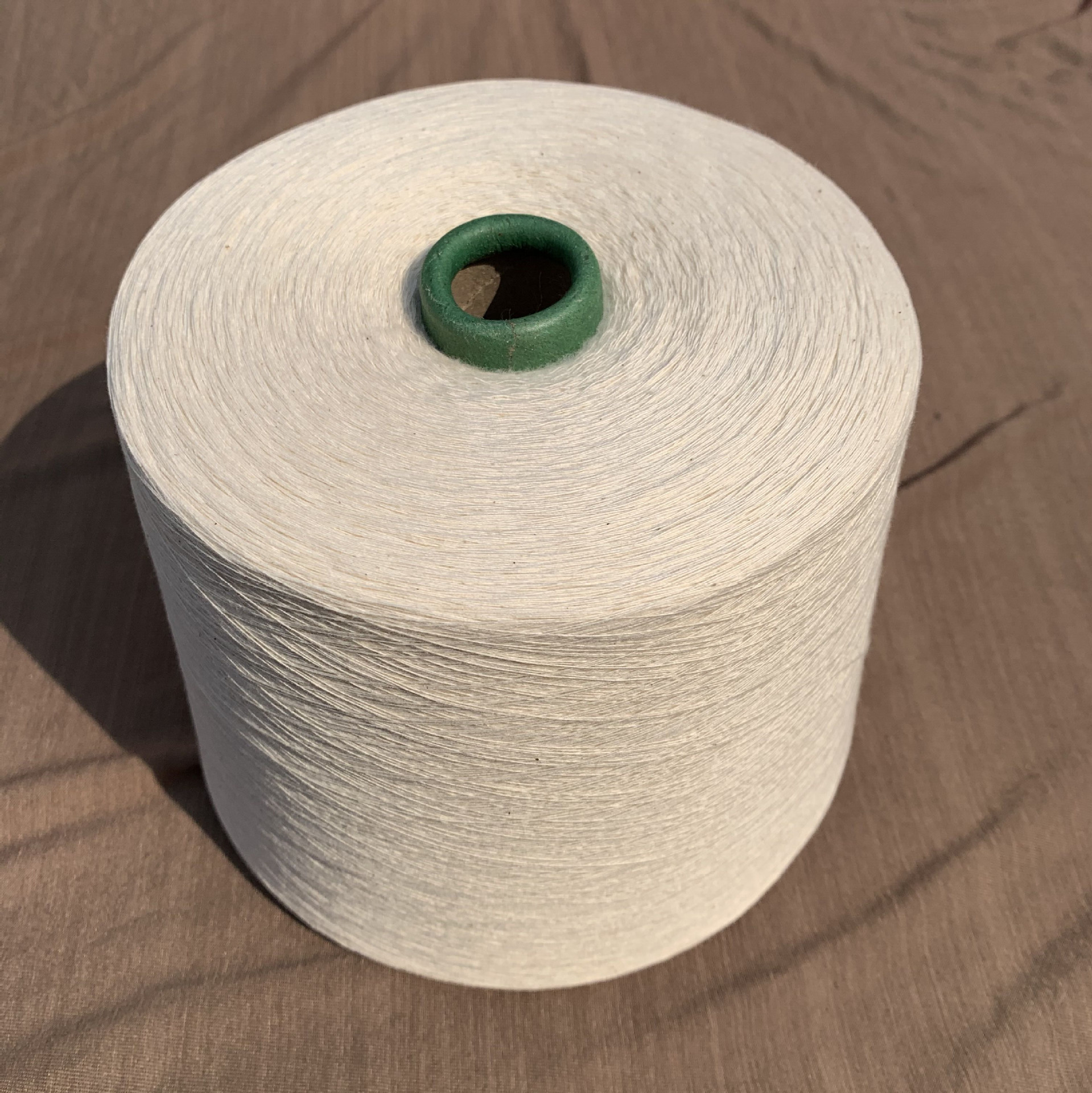 赛络纺纯棉纱12支 全棉纱 粗支纯棉纱线 12支纯棉纱 针织机织纱