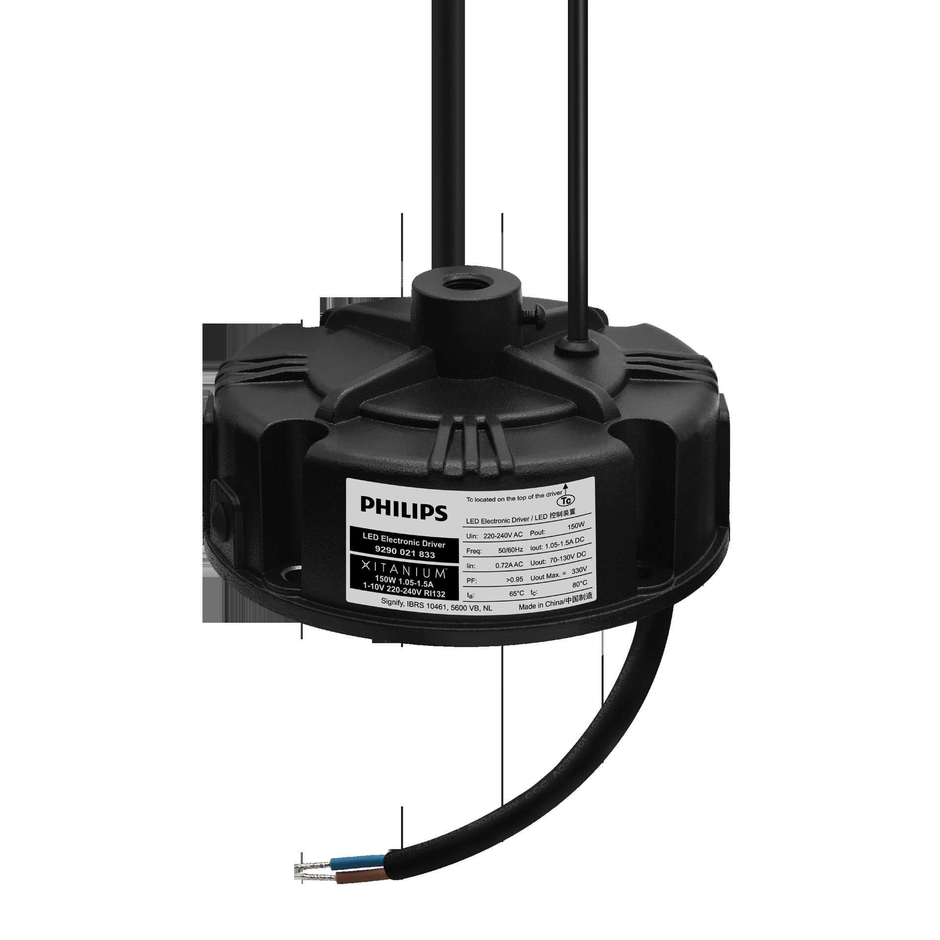 飞利浦圆形ufo驱动电源xi100w150w200w0710ahr132s110vtwe