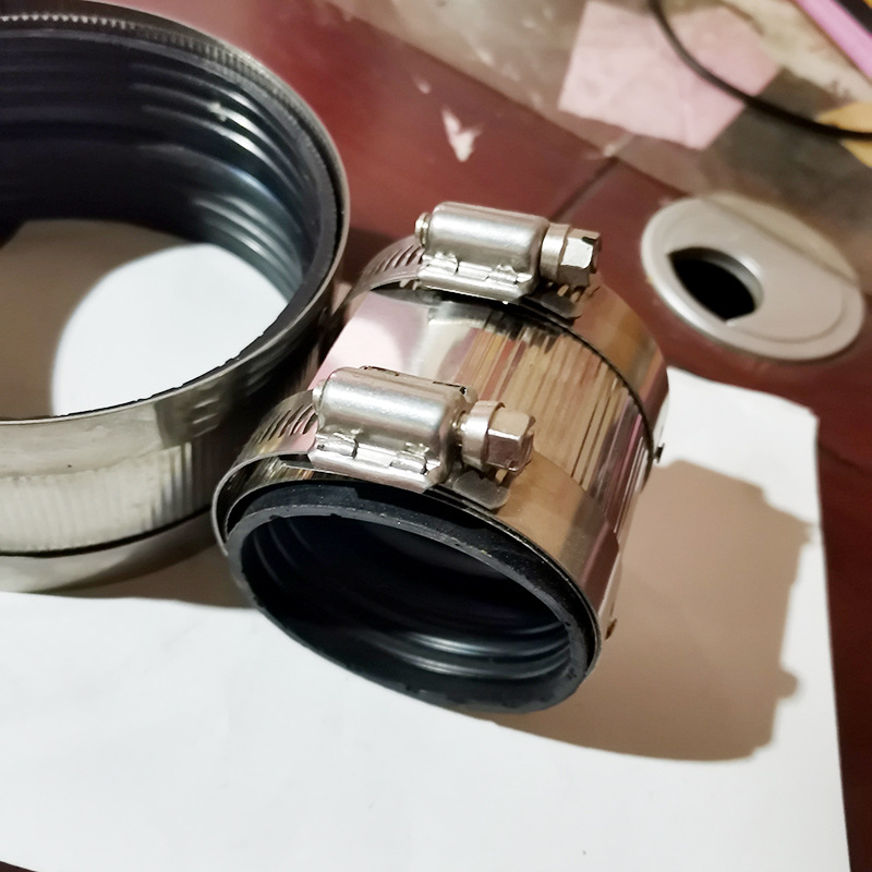 喉箍夹管卡可定制 排水用柔性接口铸铁用管卡 管束厂家直供